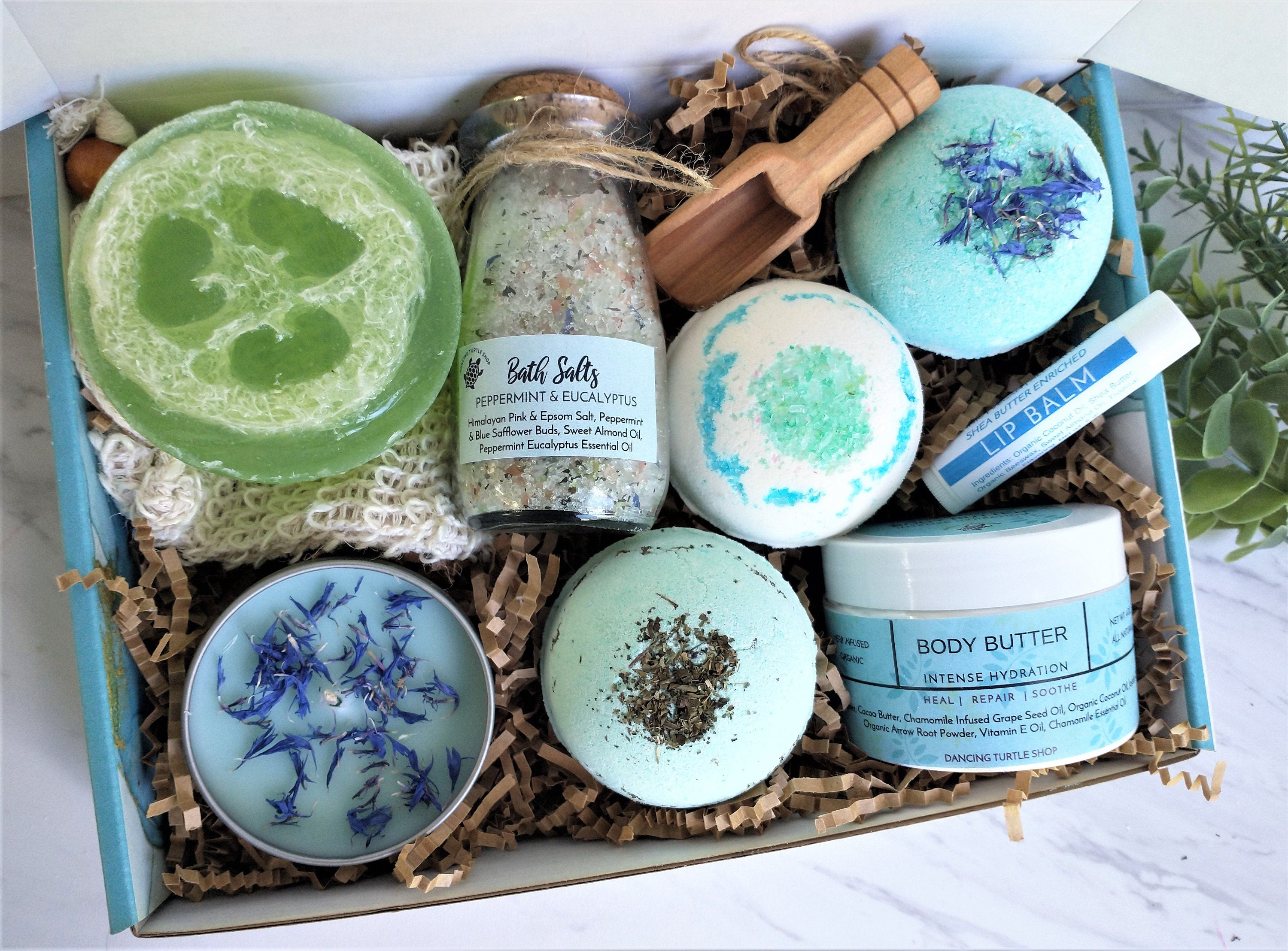 Spa gift set, Birthday Gift Box, Spa gift basket, Spa gift box, Mothers Day gift, Self-care, Sending a hug, Thinking of You Gift Box.