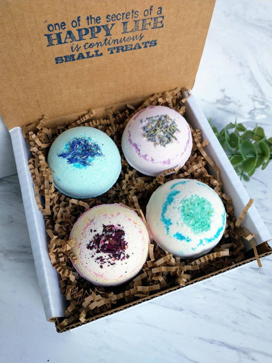 Peppermint Eucalyptus Bath Bomb, Vegan Organic Sinus Relief