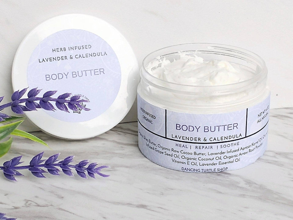 Lavender Spa Gift Set, Organic Bath Bombs, Aromatherapy Candle