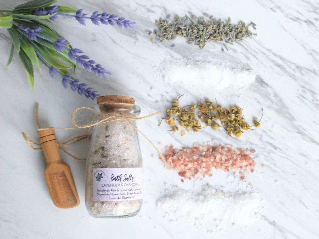 Lavender Spa Gift Box, Organic Aromatherapy, Self Care Set
