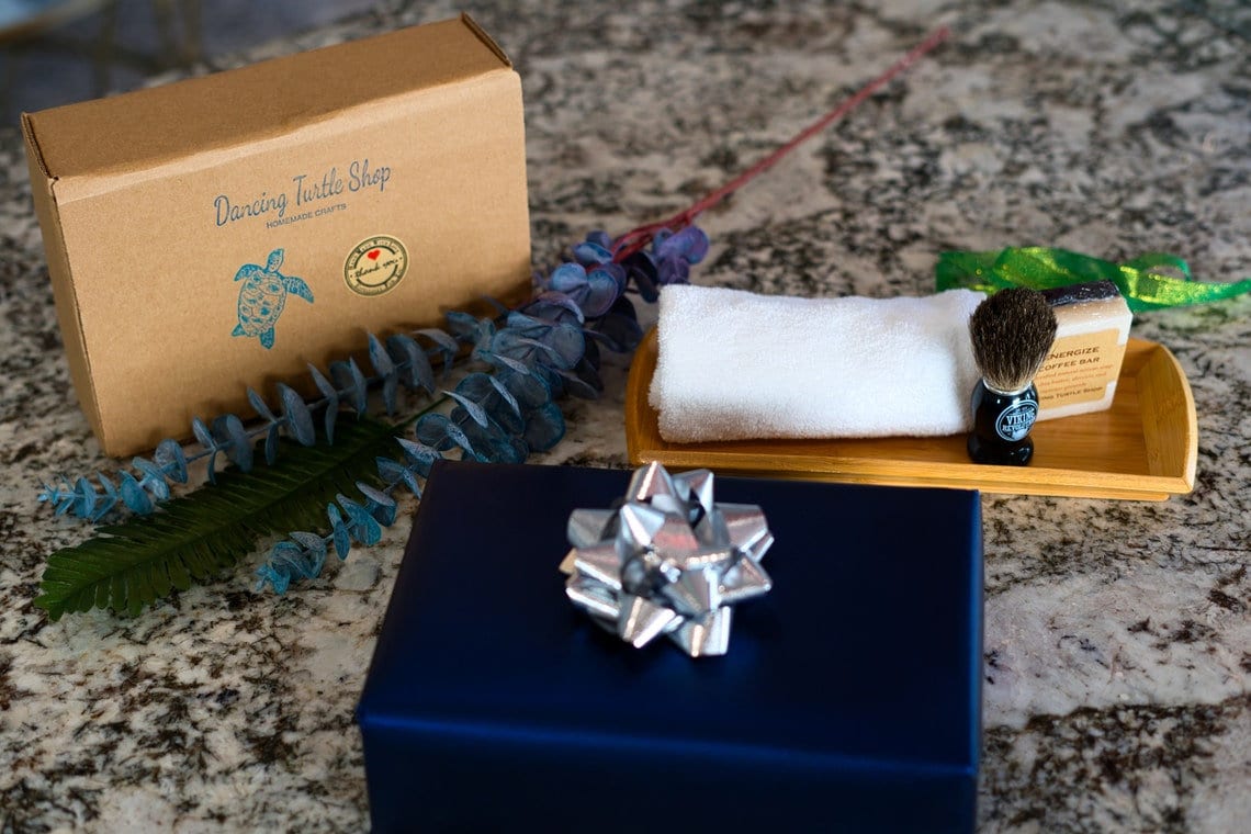 Men's Spa Gift Box, Grooming Self Care Kit