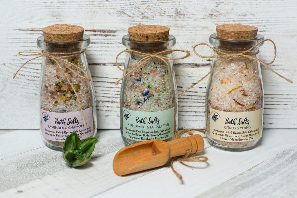 Lavender Spa Gift Set, Organic Aromatherapy, New Mom Relaxation