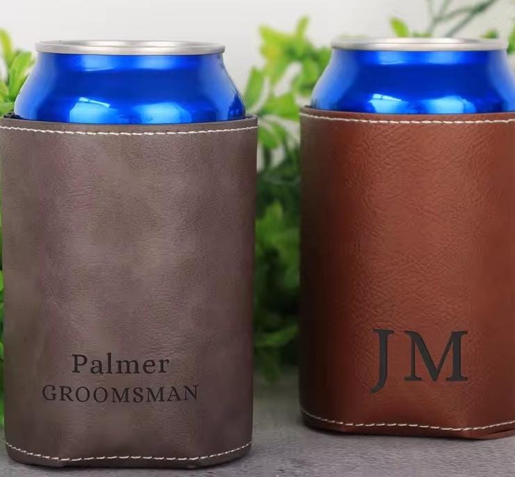 Can Cooler Custom Wedding Favor Can Coolers, Personalized Can Holders, Personalized Beer Huggers, Can Coolers, Wedding favors