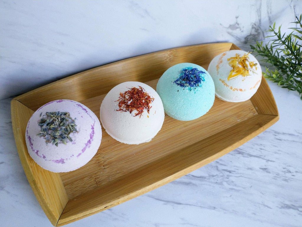 Peppermint Eucalyptus Bath Bomb, Vegan Organic Sinus Relief