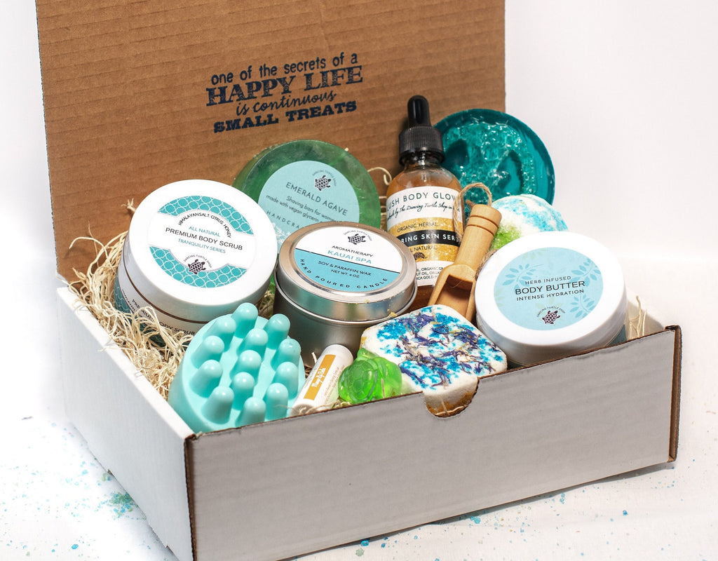 Tranquility Spa Gift Box, Natural Aromatherapy, Pampering Products