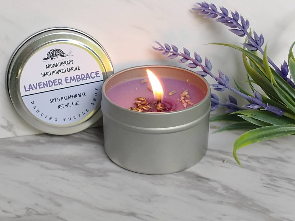 Lavender Spa Gift Set, Natural Bath & Body, Self-Care Box