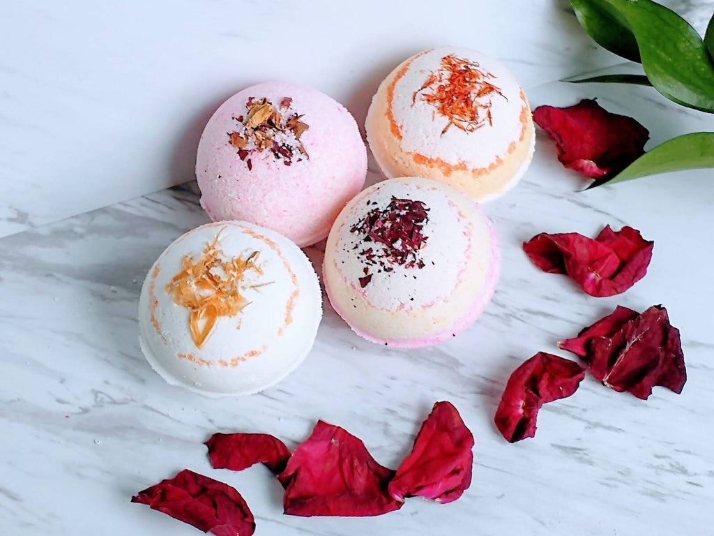 Peppermint Eucalyptus Bath Bomb, Vegan Organic Sinus Relief