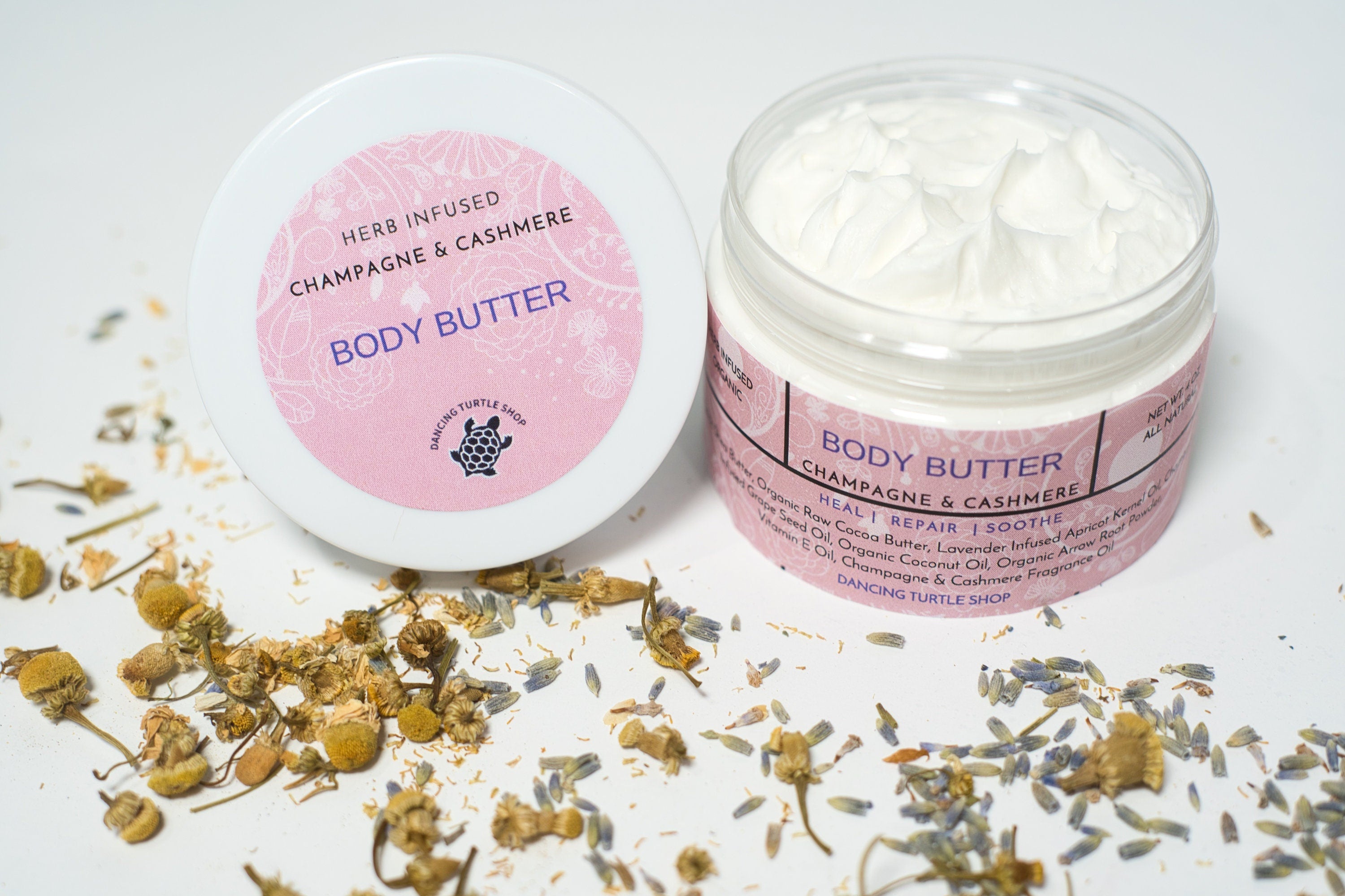 Vanilla Rose Spa Gift Box, Organic Bath Bombs & Body Butter