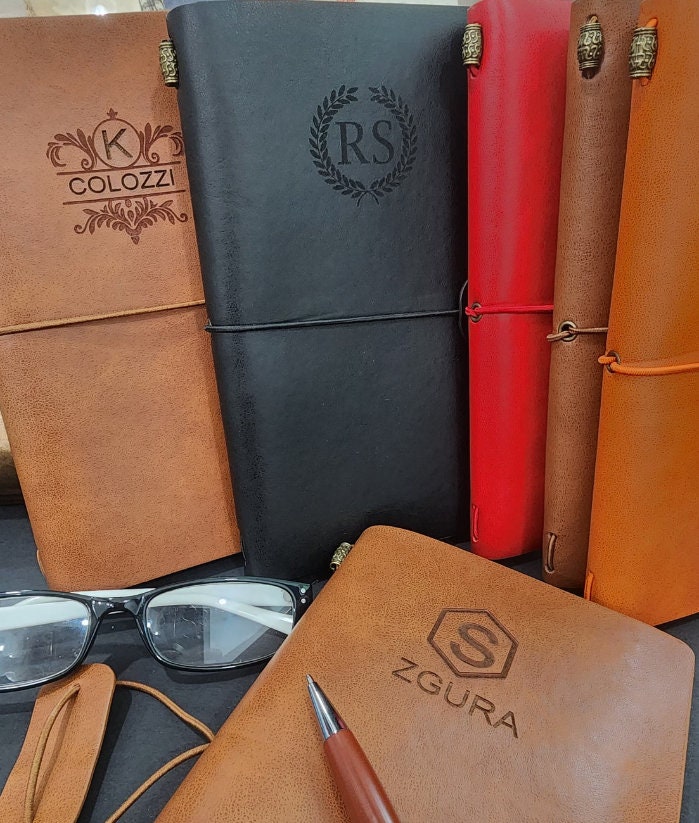 Custom Leather Journal, Personalized Leather Journal Notebook Refillable, Corporate Gifts, Personalized Notebook, , Notebook Gift.