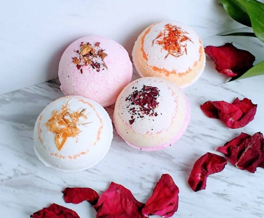 Aromatherapy Bath Bombs Gift Set, Essential Oils, Mother's Day Gift