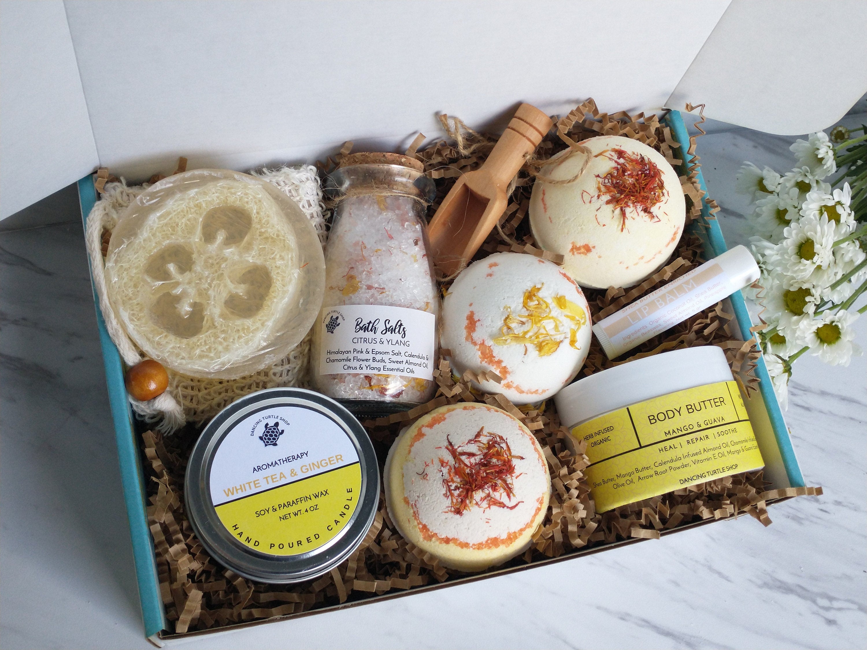 Personalized Gifts for Mom, Mothers Day Gift, Self Care Gift Box, Custom Gift, Spa Gift Baskets