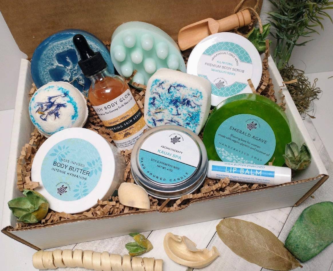 Natural Spa Gift Box, Aromatherapy Relaxation Set