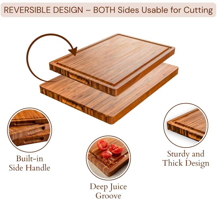Personalized Cutting Board, Engraved Wedding Gift, Bamboo Charcuterie Board, Engagement Gift, Housewarming Gift, Dining and Serving Gift