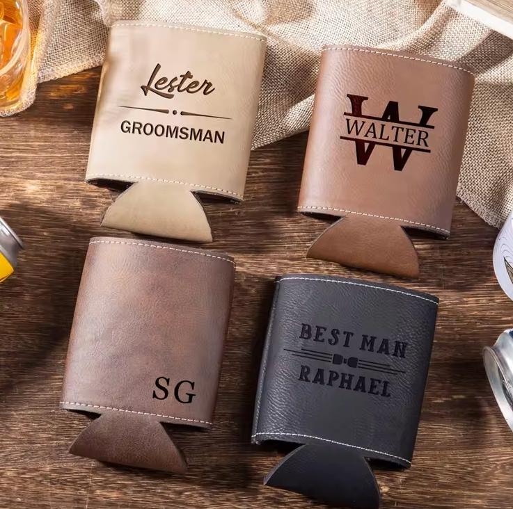 Can Cooler Custom Wedding Favor Can Coolers, Personalized Can Holders, Personalized Beer Huggers, Can Coolers, Wedding favors