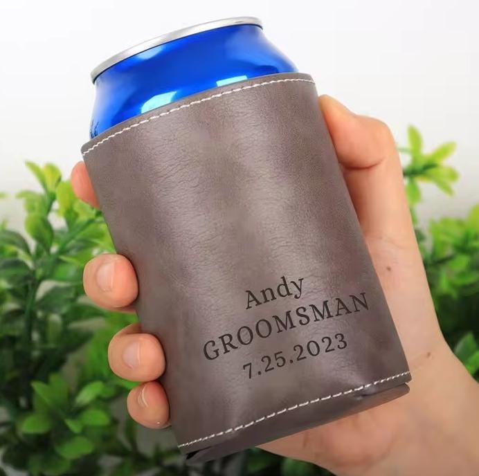 Can Cooler Custom Wedding Favor Can Coolers, Personalized Can Holders, Personalized Beer Huggers, Can Coolers, Wedding favors